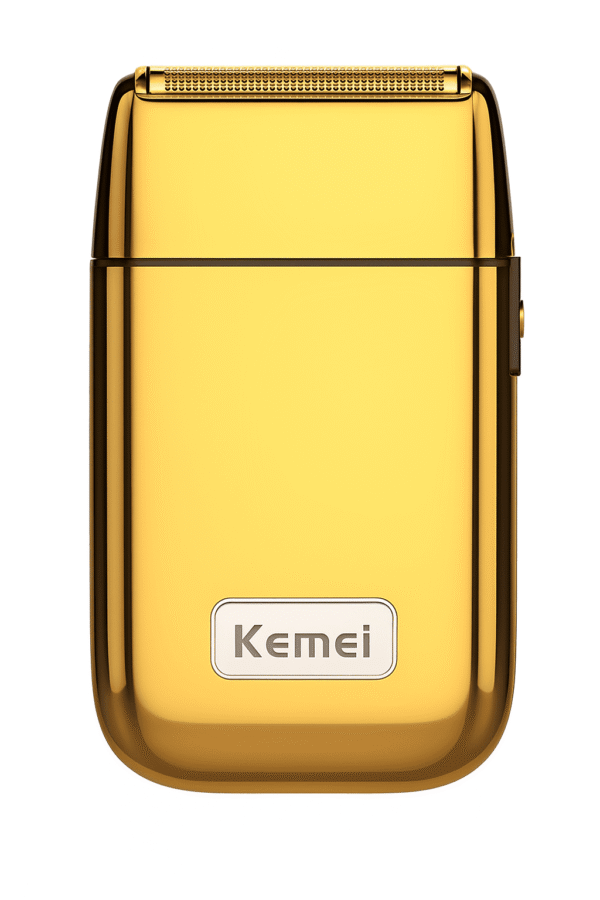 ChatGPT Image 21 ago 2025, 11_35_20 p.m. Afeitadora Kemei KM-TX1 dorada