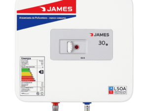 ChatGPT Image 28 ago 2025, 06_45_22 p.m. (1) Termotanque Eléctrico James Prisma Acero 30 Litros
