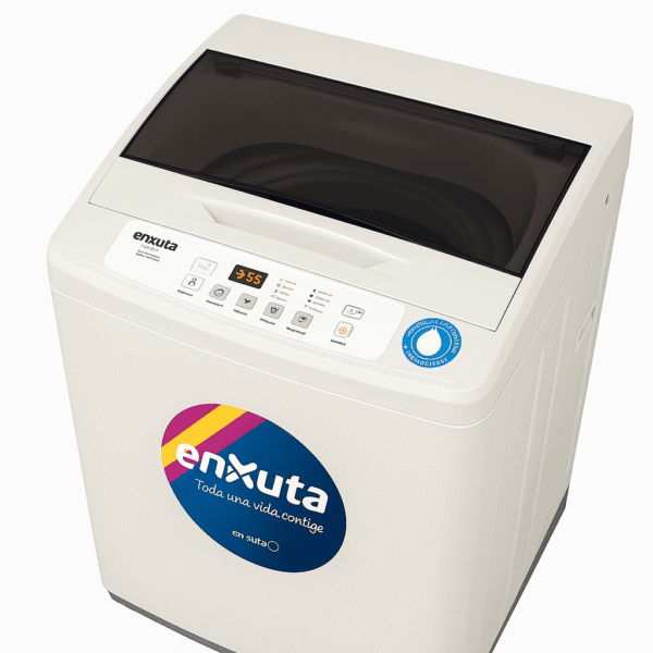 ChatGPT Image 29 ago 2025, 04_00_43 p.m. (1) Lavarropas Enxuta Lenx4500 Automático Carga Superior 5kg