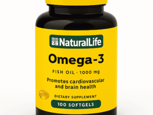 ChatGPT Image 31 ago 2025, 02_01_47 p.m. (1) Vitaminas Omega 3 100 Cápsulas Natural Life Sabor Sin Sabor